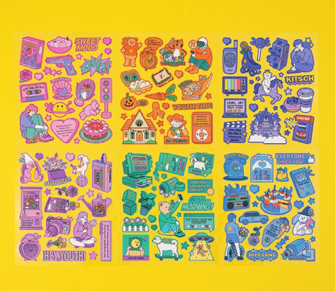 Ardium Color Point Sticker ver.5 [6types]