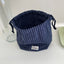 Clam String Pouch [Navy Stripe] | Daily Pouch