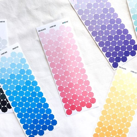 Deco Seal Sticker _ Sparkle [6colors] | Planner Deco Sticker