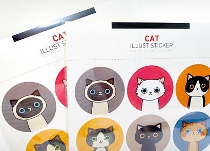 Deco Sticker [Lovely Cat]