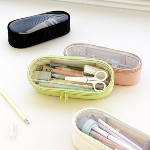 Momossi Window Handle Pencil Pouch [3colors] | Pen Case