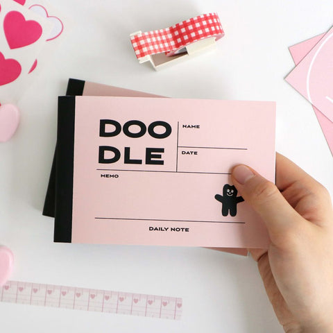 Doodle Daily Mini Notebook [6colors] | Handy Notebook