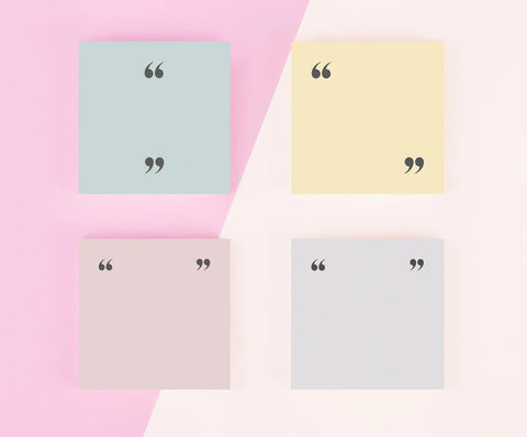 Quotation Marks Memo Pad | Notepads