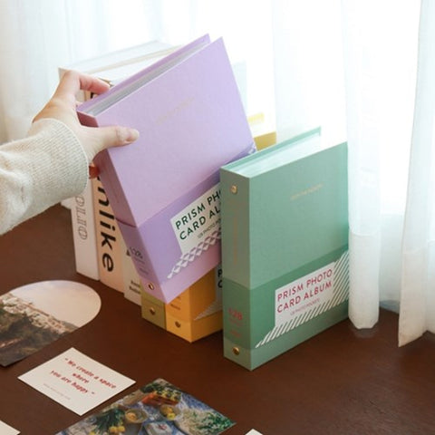 Prism Photo Card Album [2colors] | Collect Book | 128 pockets