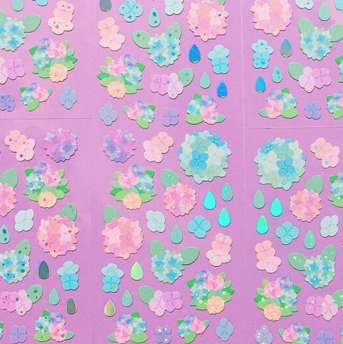 Twinkle Deco Sticker [Hydrangea]
