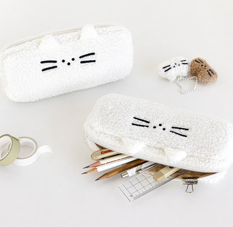 Herethere Dumble Pencil Pouch [2types] | Cat Pen Case