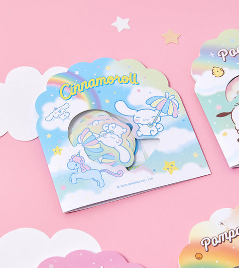 Sanrio Rainbow Glitter Sticker Pack [7types]