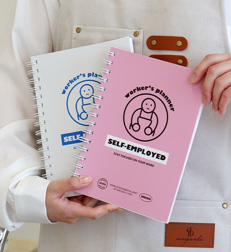 Worker's Planner _ 6 months [2colors] – dubudumo