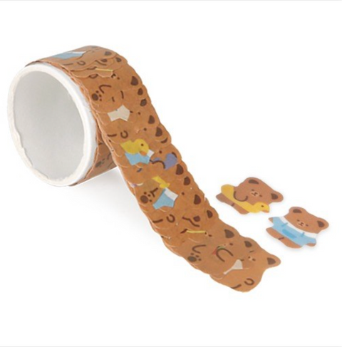 Bear Outing Masking Tape