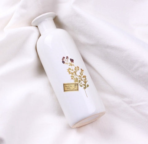 Rub-on Flower Sticker [Botanical Green] | Printed Dried Flower Sticker