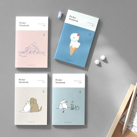 Pocket Notebook v.2 _ Grid [4types] | Squared Notebook