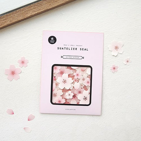 Planner Seal Stickers [1529 Blossom] | Flower