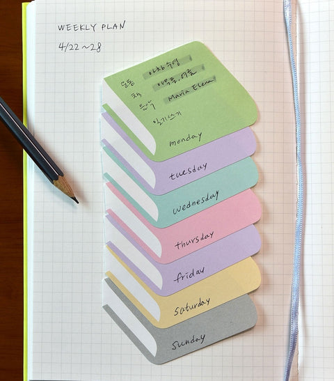 Sticky Memo Library [8colors] | Book Sticky Note