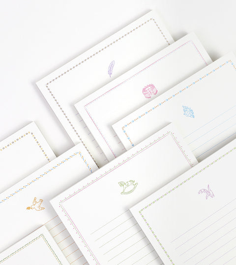 Near & Deer Memo Pad [8types] | Letter