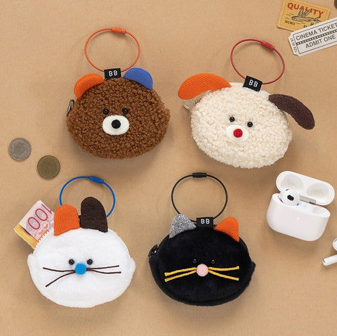 Brunch Brother Fluffy AirPods Pouch [4types]