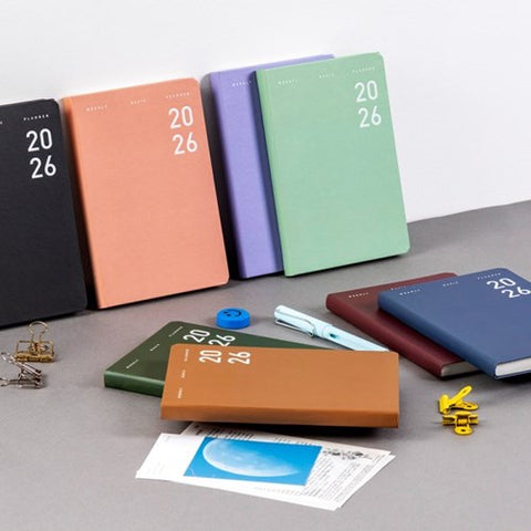 2026 Basic Weekly Planner [8colors]