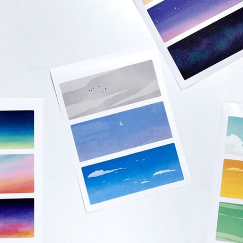 Background Sky Sticker Set | 10sheets