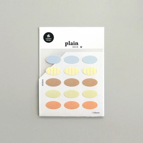Planner Stickers [1684 plain.80] | Label