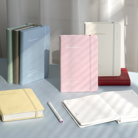 2027 Brilliant Daily Planner [7colors] | Daily Diary