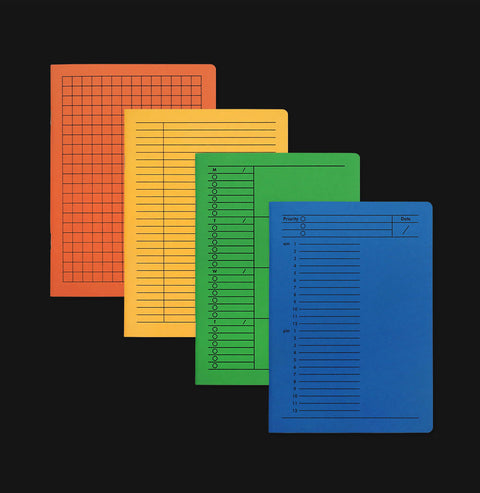 O,LD! A5 Notebook [4types] | Weekly, Daily, Line, Grid