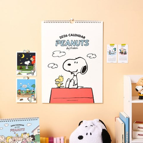 2026 Peanuts Snoopy Wall Calendar