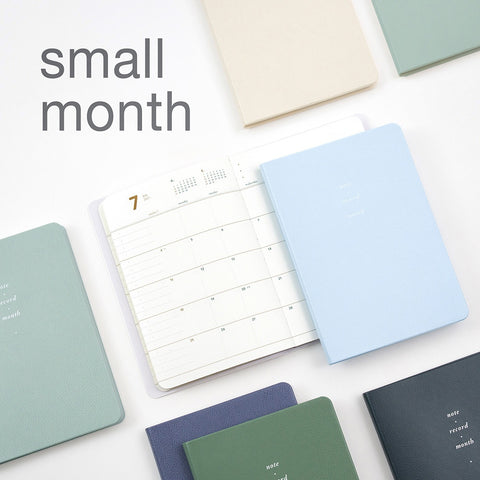2027 Monthly Planner Small [7colors] | Notable Memory Small Monthly Diary
