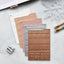 Twinkle Index Tab Sticker [5colors] | Leather Texture