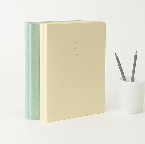 2026 Weekly Planner L B5 [8colors] | Notable Memory Large Weekly Diary