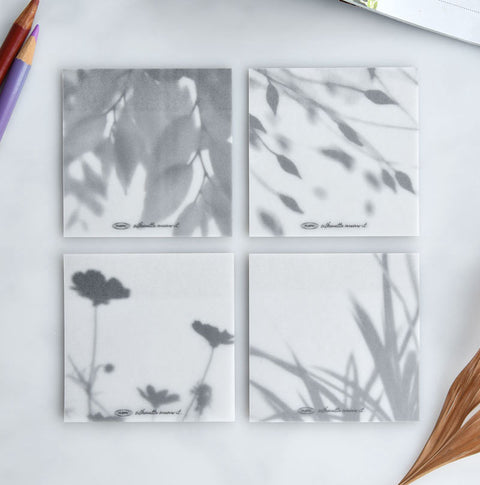 Silhouette Sticky Notes [4types] | Tracing Adhesive Paper