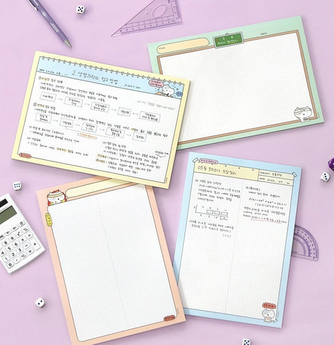 ICONIC B5 Overcoming Memo Pad [4types] | Notepad