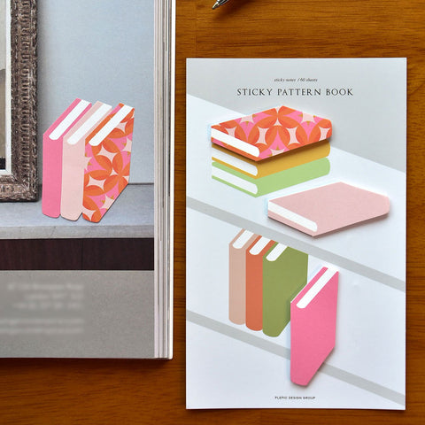 Sticky Pattern Book Notes [12types] | Book Sticky Note