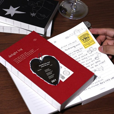 Delight Log 365 Daily Diary [5types] | Daily Planner