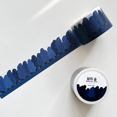 Masking Tape 30mm [Forest at Night]