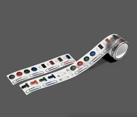 GLEN Subsidiary Material Kiss Cut Tape | Object Sticker