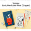 Peanuts Snoopy Hardcover Line Notebook [2colors]