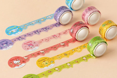 Sanrio DIY Cut Washi Tape [6types]
