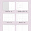 2026 My Color, My Day Weekly Planner B6 [6colors] | Weekly Diary