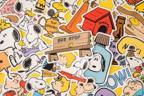 Peanuts Tin Case Stickers Pack