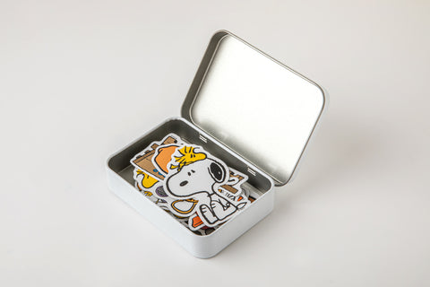 Peanuts Tin Case Stickers Pack