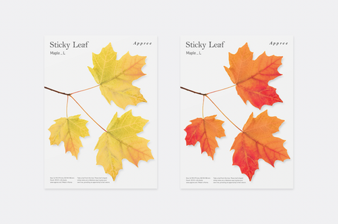 Maple Leaf Sticky Notes [2colors]