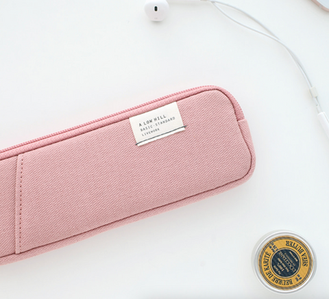 Cotton Pencil Case [6colors]