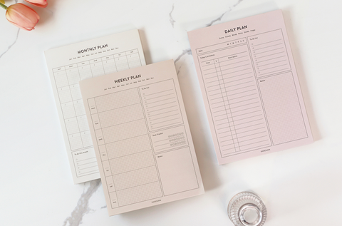 A5 Planner Memo Pad [3types]