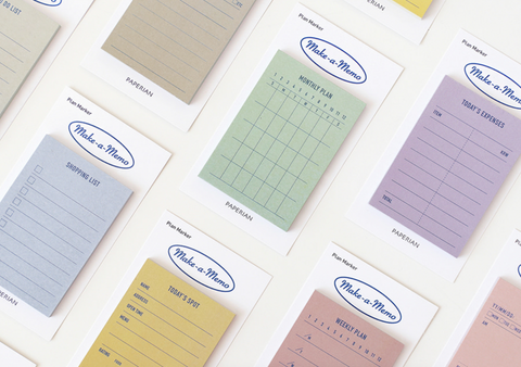 Plan Marker Sticky Notes [8types]