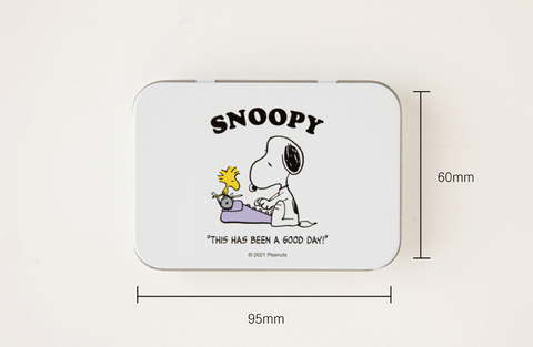 Peanuts Tin Case Stickers Pack