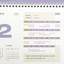 2025 Palette Desk Calendar