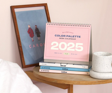 2025 Palette Desk Calendar