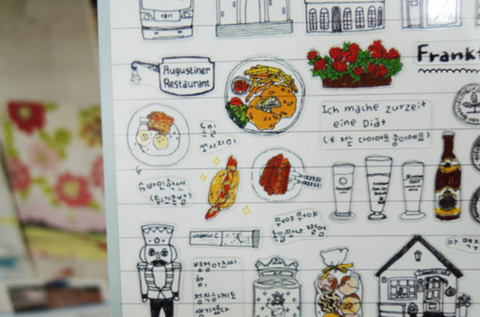 Planner Stickers [1032 frankfurt am main]