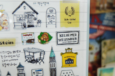 Planner Stickers [1032 frankfurt am main]