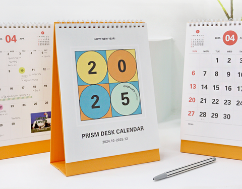 2025 PRISM Desk Calendar _ Vertical