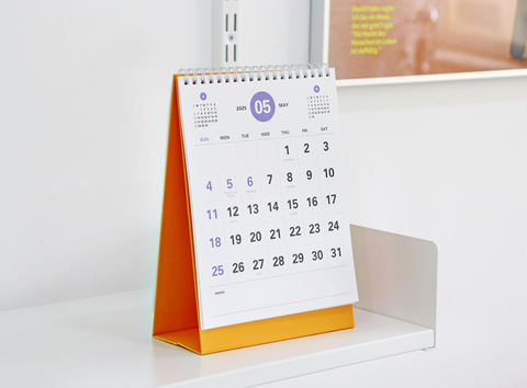 2025 PRISM Desk Calendar _ Vertical